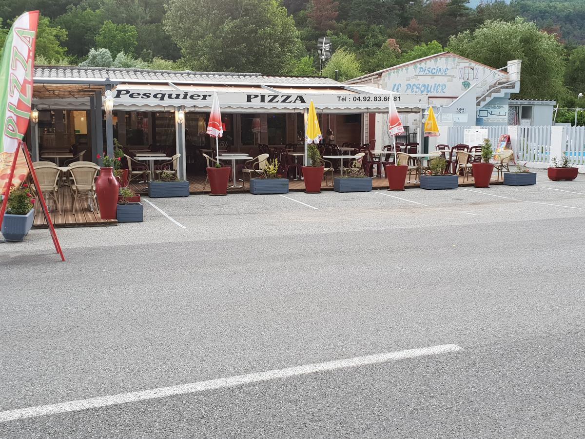 Camping Le Pesquier Hotel Castellane Buitenkant foto